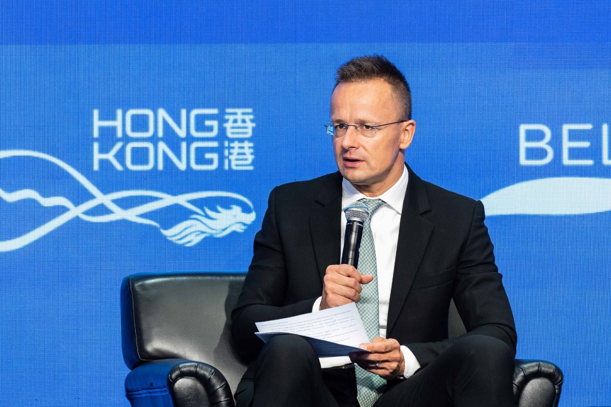 Szijjártó Péter: Magyarország még szorosabb gazdasági együttműködést szeretne Kínával