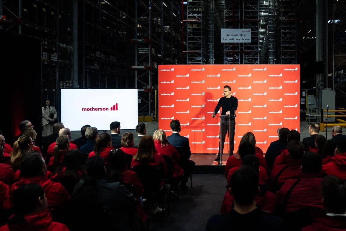 Mintegy negyvenmilliárd forint értékű beruházást jelentett be az indiai Motherson-csoport