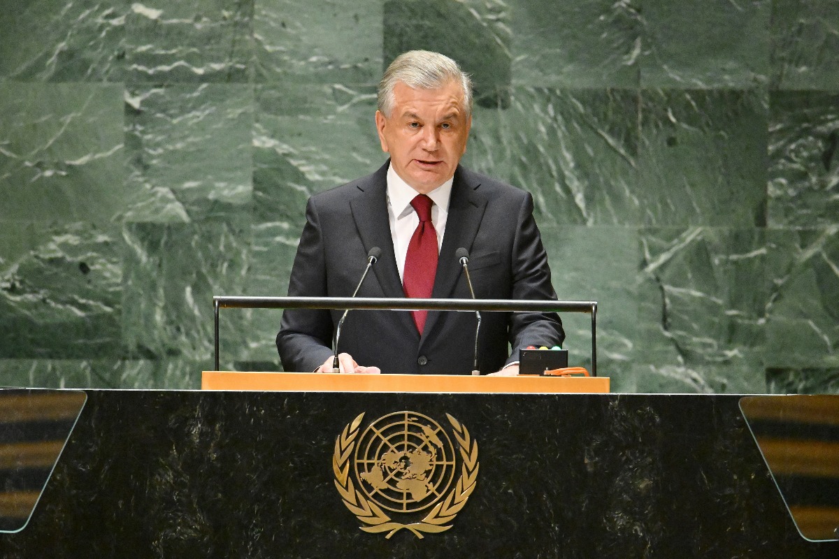 Együttműködésre szólított fel Üzbegisztán elnöke a globális konfliktusok megoldására 