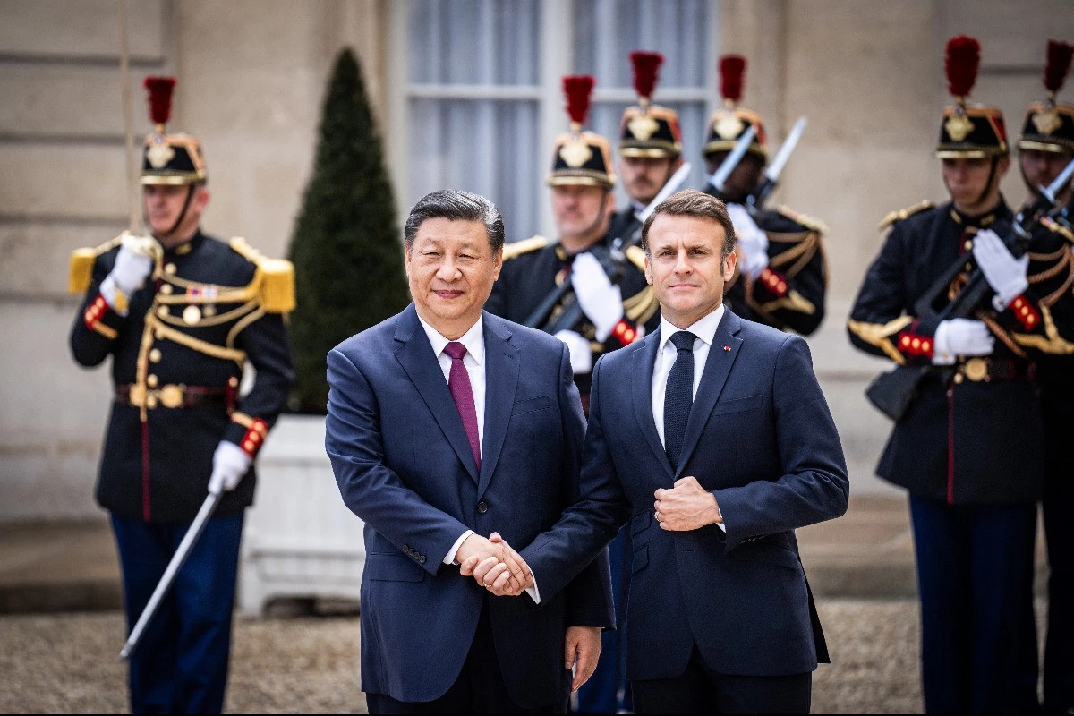 A párbeszédet hangsúlyozta a kínai és a francia elnök
