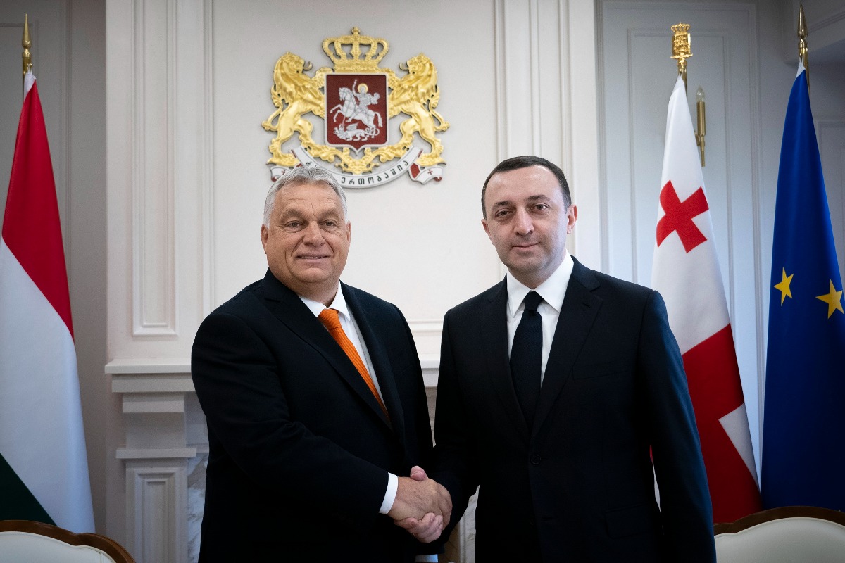 Orbán Viktor Georgia miniszterelnökével tárgyalt