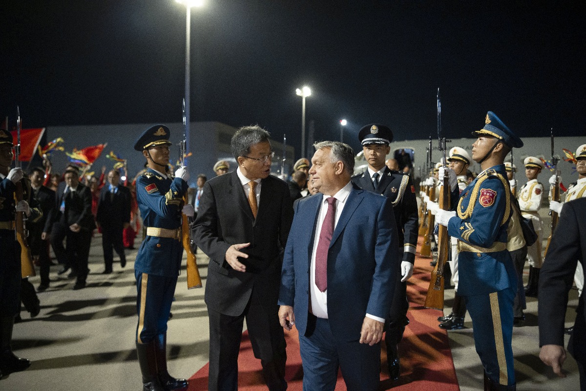 Kínában tárgyal Orbán Viktor