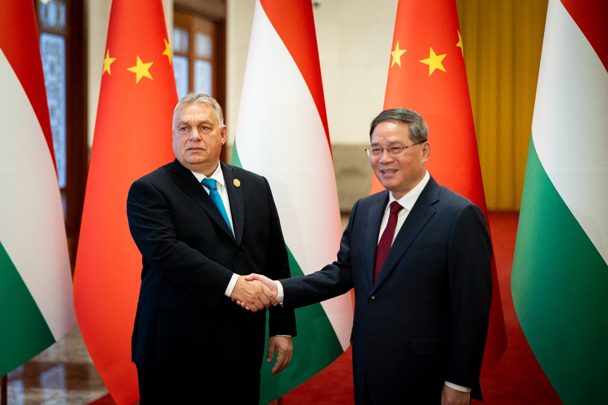 Orbán Viktor a kínai miniszterelnökkel tárgyalt