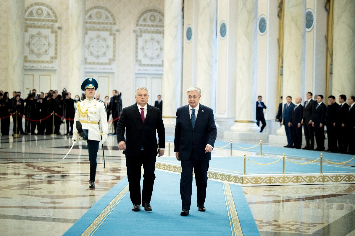 Orbán Viktor: tovább bővülhet a Magyarország és Kazahsztán közötti együttműködés 