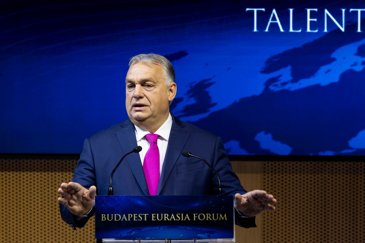 Orbán Viktor az Eurasia Forumon: nem átrendeződés, hanem visszarendeződés, ami napjainkban zajlik 