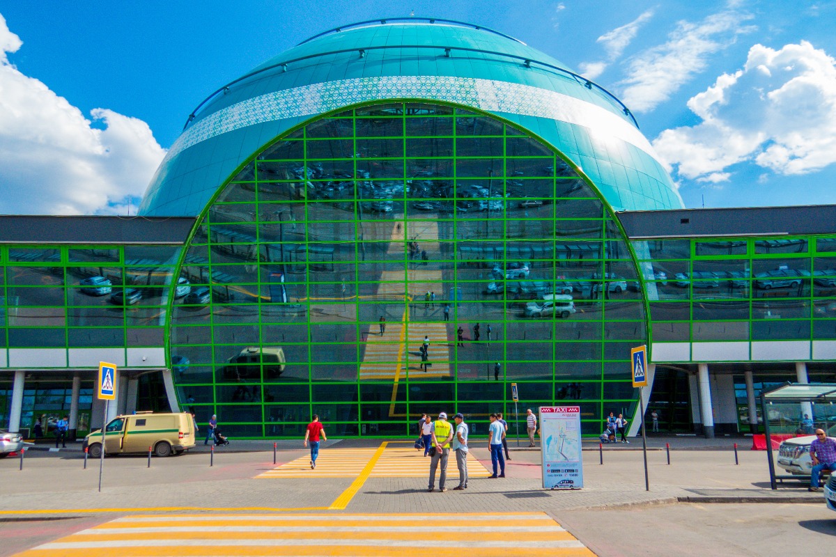 A kazah repülőterek légi utasforgalma megközelítette a tizenhárommilliót idén