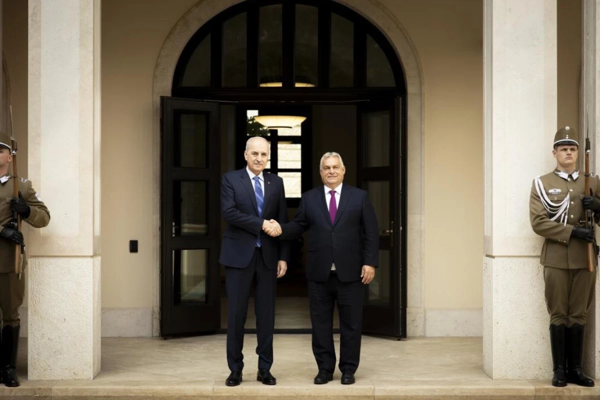 A török parlament elnökével tárgyalt Orbán Viktor 