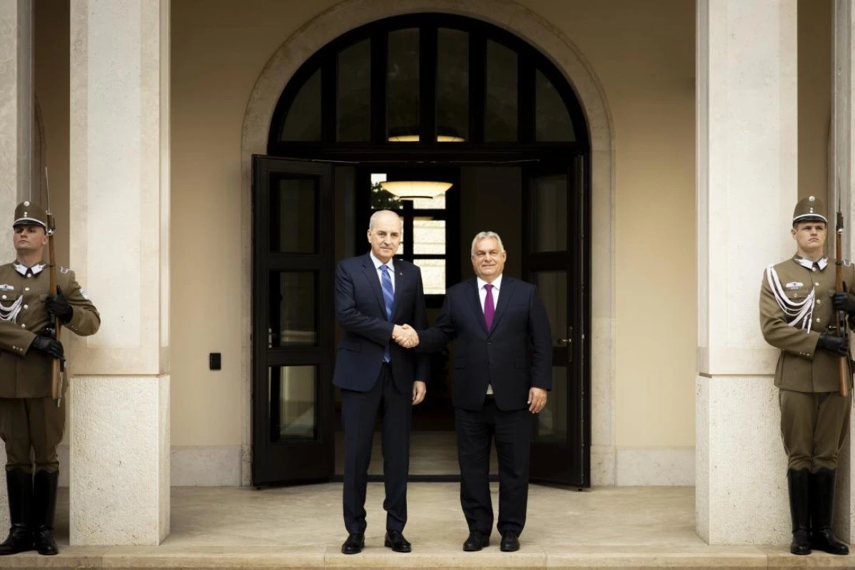 A török parlament elnökével tárgyalt Orbán Viktor 