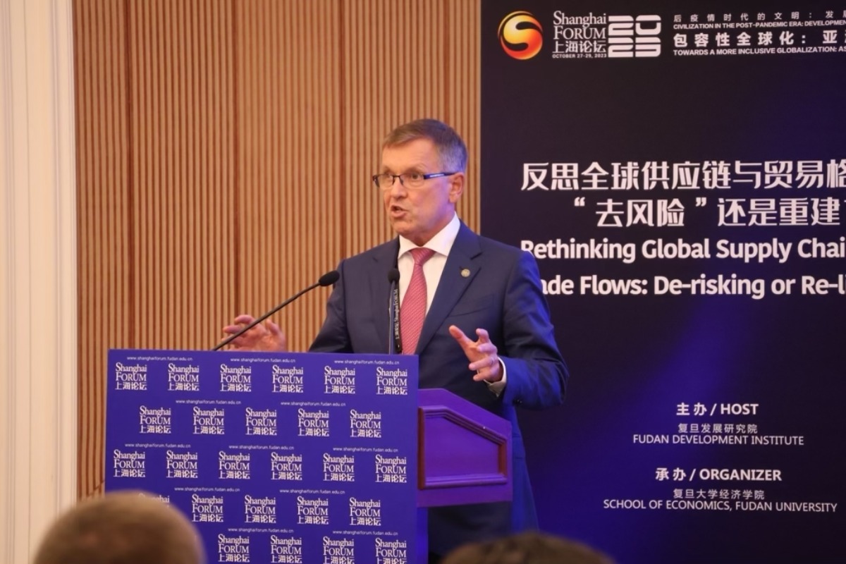 Matolcsy György felszólalt a Sanghaj Fórumon