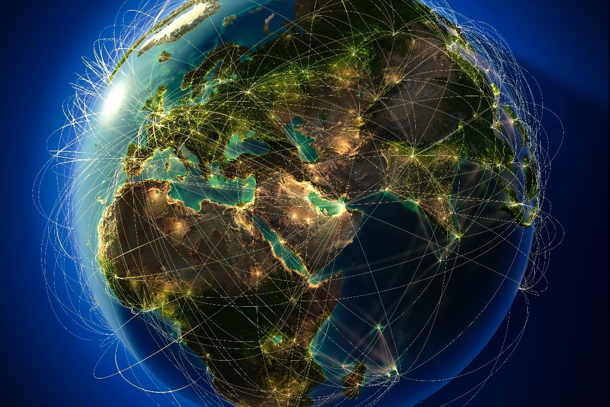 A konnektivitás földrajza - egy változó világrend vizualizálása